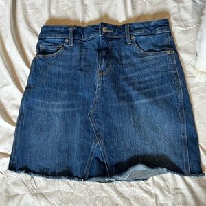 Old Navy Blue Denim Skirt